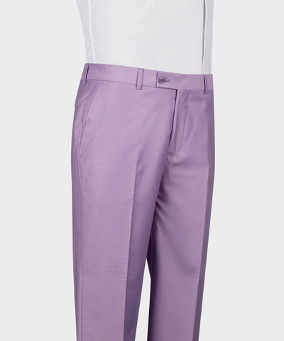 Purple pants on a white background