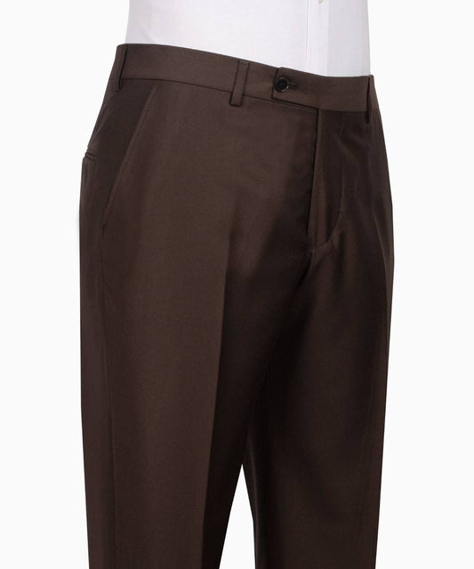 Double Breasted deep brown Men suit