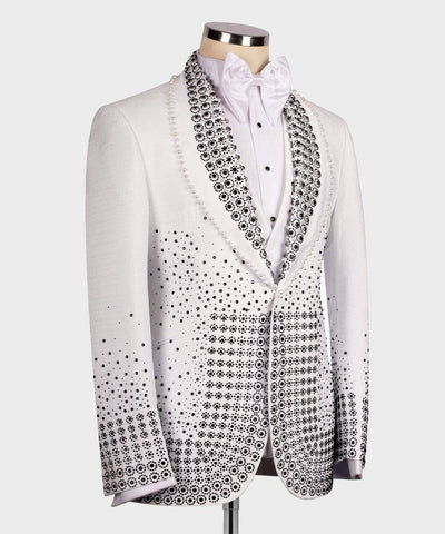 Luxury Stones Beaded Suits