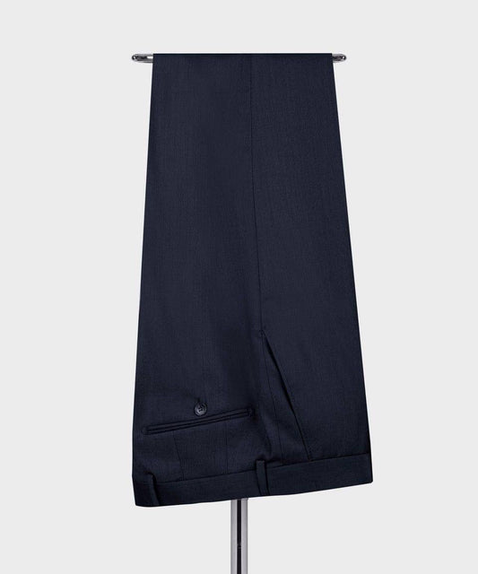 Black suit pants on a white background